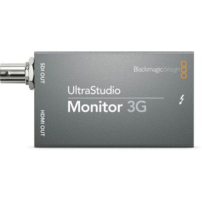 Blackmagic UltraStudio 3G Monitor - Video-opnameapparaat - ondersteunt 1080p60 Blackmagic UltraStudio 3G Monitor - Video-opnameapparaat - ondersteunt 1080p60