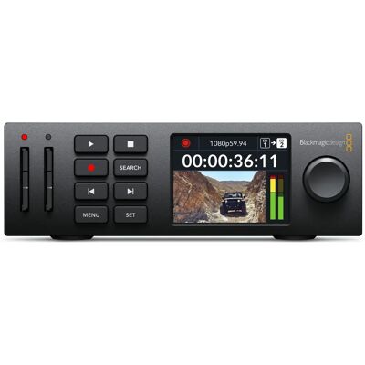 Blackmagic Design HyperDeck Studio HD Mini kompakt DVR med 16-kanals lyd Blackmagic Design HyperDeck Studio HD Mini kompakt DVR med 16-kanals lyd