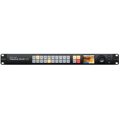 Blackmagic Design Videohub 20x20 12G - Videoomskifter Blackmagic Design Videohub 20x20 12G - Videoomskifter