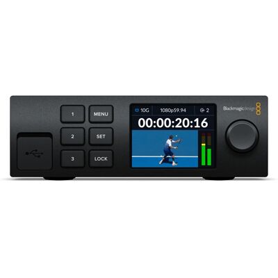 Blackmagic Design Aktiver Videokonverter - 3x3G SDI zu IP Blackmagic Design Aktiver Videokonverter - 3x3G SDI zu IP