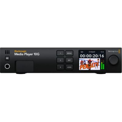 Blackmagic Design Media Player 10G - Videoopptaksenhet Blackmagic Design Media Player 10G - Videoopptaksenhet