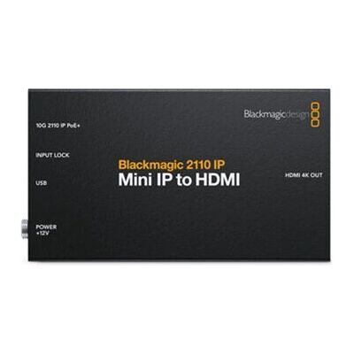 Blackmagic Design 2110 IP Mini IP till HDMI-videokonverter Blackmagic Design 2110 IP Mini IP till HDMI-videokonverter