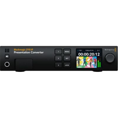 Blackmagic 2110 IP Presentasjonsomformer - Videoomformer Blackmagic 2110 IP Presentasjonsomformer - Videoomformer