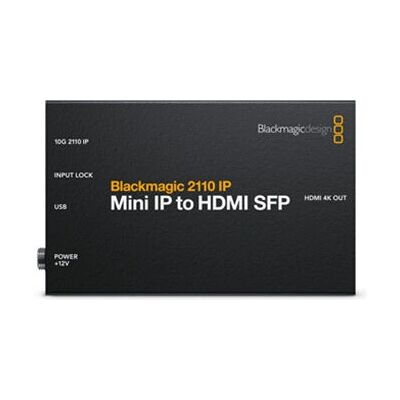 Blackmagic 2110 IP Mini IP zu HDMI SFP - Video-Konverter Blackmagic 2110 IP Mini IP zu HDMI SFP - Video-Konverter