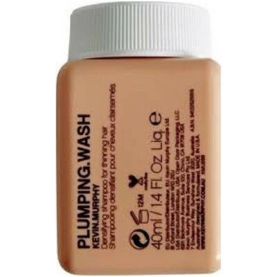 Kevin Murphy Plumping Wash 40ml - Volumen Shampoo til fint hår Kevin Murphy Plumping Wash 40ml - Volumen Shampoo til fint hår