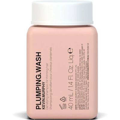 Kevin Murphy Plumping Wash 40ml - Champú Voluminizador para Cabello Fino Kevin Murphy Plumping Wash 40ml - Champú Voluminizador para Cabello Fino