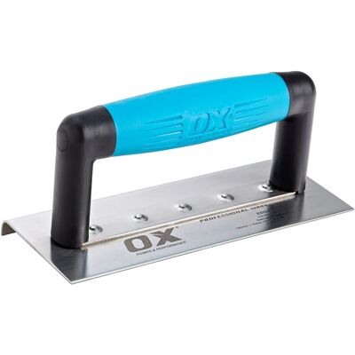 OX Pro Heavy Duty Stainless Steel Edger - 75x180mm - 6mm Radius OX Pro Heavy Duty Stainless Steel Edger - 75x180mm - 6mm Radius