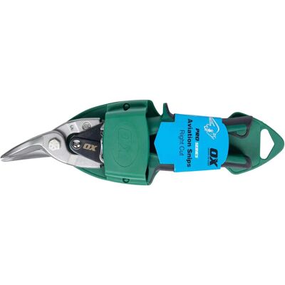 OX Pro Green Aviation Snips Model OXP231002 - Aviation Snips OX Pro Green Aviation Snips Model OXP231002 - Aviation Snips