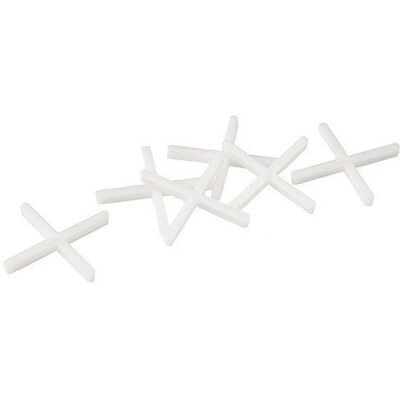 OX TOOLS - Separadores de azulejos em forma de cruz - 4 mm - Pacote com 250 OX TOOLS - Separadores de azulejos em forma de cruz - 4 mm - Pacote com 250