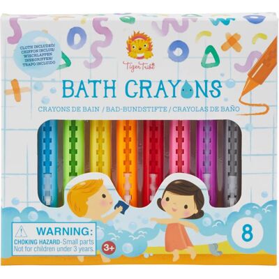 Tiger Tribe Multicolor Bath Toys - Educational Bath Crayons Tiger Tribe Multicolor Bath Toys - Educational Bath Crayons