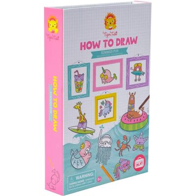 Tiger Tribe Drawing Set - Summer Fun - For Ages 5+ Tiger Tribe Drawing Set - Summer Fun - For Ages 5+