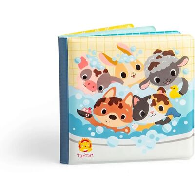Livre de bain Tiger Tribe - Ferme Boue Étanche pour 6+ mois Livre de bain Tiger Tribe - Ferme Boue Étanche pour 6+ mois