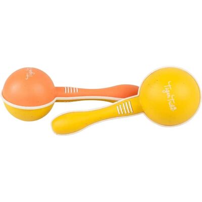 Tiger Tribe Model Eco Bioplastic Kids Maracas - Musical Instrument Tiger Tribe Model Eco Bioplastic Kids Maracas - Musical Instrument