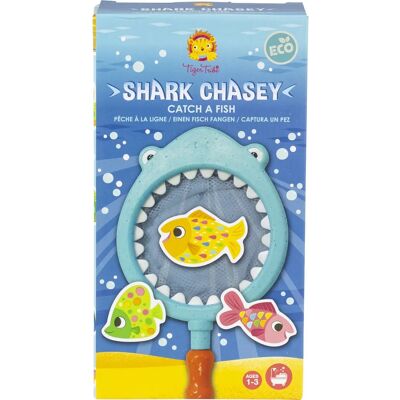 Jouet de bain écologique Tiger Tribe - Filet de requin et filet à poissons - Multicolore Jouet de bain écologique Tiger Tribe - Filet de requin et filet à poissons - Multicolore