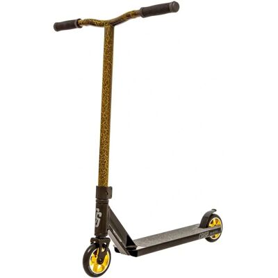 Crisp Blaster 2020 Trick Scooter - Black/Gold - 110mm Wheels Crisp Blaster 2020 Trick Scooter - Black/Gold - 110mm Wheels