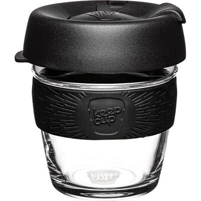 KeepCup Brew XS - 177ml Black Travel Mug KeepCup Brew XS - 177ml Black Travel Mug