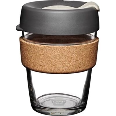 KeepCup Cork Brew Reusable 12oz Glass Coffee Cup - Coffee Cup KeepCup Cork Brew Reusable 12oz Glass Coffee Cup - Coffee Cup