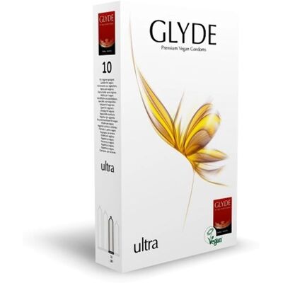 Preservativi Glyde Ultra Vegani - Confezione da 10 Preservativi Glyde Ultra Vegani - Confezione da 10
