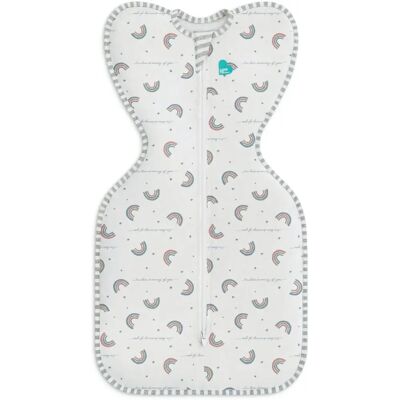 Sac de couchage Love to Dream Swaddle Up, Arc-en-ciel, 1.0 Tog - Publicité Sac de couchage Love to Dream Swaddle Up, Arc-en-ciel, 1.0 Tog - Publicité