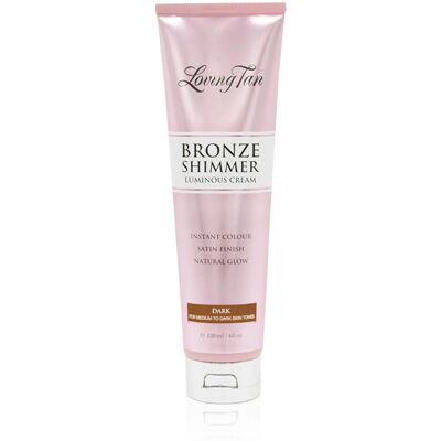 Loving Tan Bronze Shimmer Self-Tanning Cream Dark 120 ml - Self-Tanning Cream Loving Tan Bronze Shimmer Self-Tanning Cream Dark 120 ml - Self-Tanning Cream