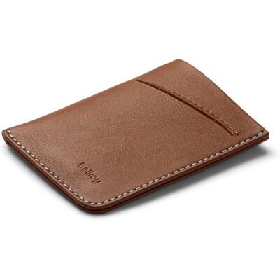 Bellroy Écologique en cuir noisette - Étui pour cartes - Publicité Bellroy Écologique en cuir noisette - Étui pour cartes - Publicité