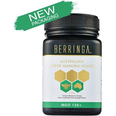 Miele di Manuka Berringa 120+ 500g - Miele con alto MGO Miele di Manuka Berringa 120+ 500g - Miele con alto MGO