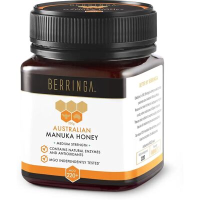 Miel de Manuka Berringa - MGO 220+ - 250g Miel de Manuka Berringa - MGO 220+ - 250g