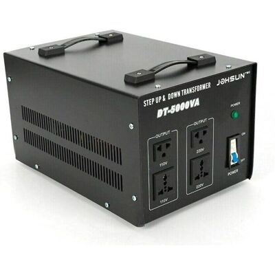Senderpick - 5000W - 110V a 220V - Transformador de tensión Senderpick - 5000W - 110V a 220V - Transformador de tensión