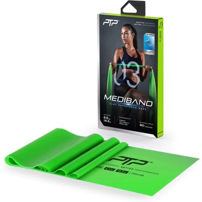 Zielona taśma oporowa PTP - 6,5kg - Trening całego ciała Zielona taśma oporowa PTP - 6,5kg - Trening całego ciała