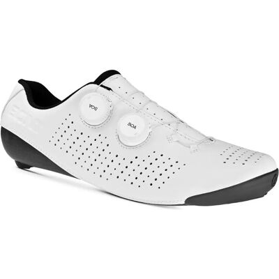 Chaussures de cyclisme blanches Vaypor 2023 de Bont Cycling - Support et performance - Publicité Chaussures de cyclisme blanches Vaypor 2023 de Bont Cycling - Support et performance - Publicité