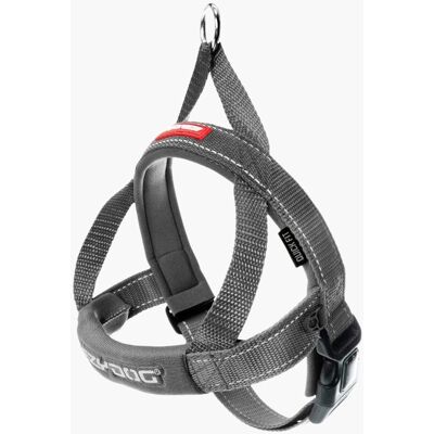 EZYDOG - Quick Fit Dog Harness - Small - Grey - Dog Harness EZYDOG - Quick Fit Dog Harness - Small - Grey - Dog Harness