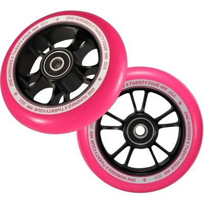 Roues de Trottinette Blunt 10 Rayons - Transparentes 100mm - Publicité Roues de Trottinette Blunt 10 Rayons - Transparentes 100mm - Publicité