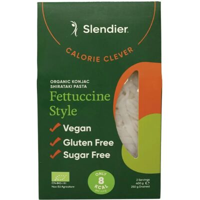 Slendier Konjak Fettuccine - Kalorienarm, Vegan, Glutenfrei Slendier Konjak Fettuccine - Kalorienarm, Vegan, Glutenfrei