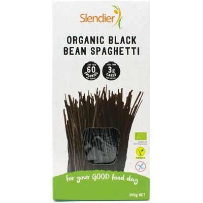 Espaguete de Soja Preta Orgânico Slendier - Massa Vegana Sem Glúten Espaguete de Soja Preta Orgânico Slendier - Massa Vegana Sem Glúten