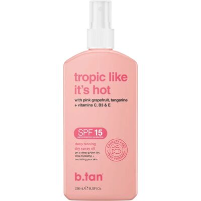 B.tan Tropic Like It'S Hot SPF 15 Sonnenöl Spray B.tan Tropic Like It'S Hot SPF 15 Sonnenöl Spray