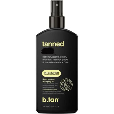 B.tan Accélérateur de Bronzage Profond - Huile Auto-Bronzante - Spray Solaire - Publicité B.tan Accélérateur de Bronzage Profond - Huile Auto-Bronzante - Spray Solaire - Publicité