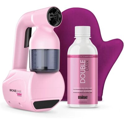 TanningParadise Minetan Bronze Babe Set di autoabbronzatura spray fatta in casa - Rosa TanningParadise Minetan Bronze Babe Set di autoabbronzatura spray fatta in casa - Rosa
