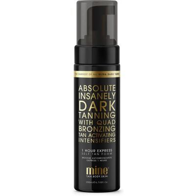 MineTan Absolute Ultra Dark Samoopalająca pianka 200ml MineTan Absolute Ultra Dark Samoopalająca pianka 200ml