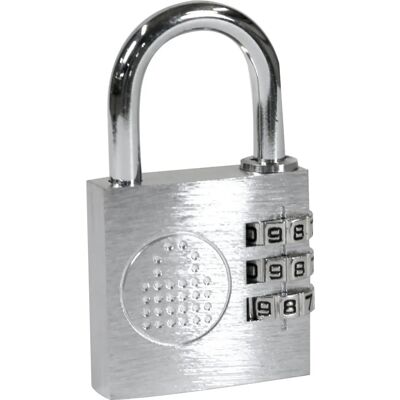 Lockncharge LNC10168 Gray U-shape Padlock - Padlock Lockncharge LNC10168 Gray U-shape Padlock - Padlock