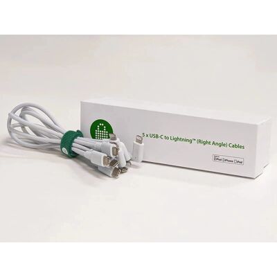 Câble USB Lockncharge LNC10500 - 0,3m Blanc - Publicité Câble USB Lockncharge LNC10500 - 0,3m Blanc - Publicité