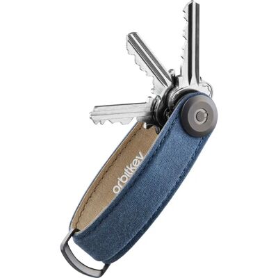 Orbitkey Wachstuch Schlüsselorganizer - Navy Blue - Schlüsselhalter Orbitkey Wachstuch Schlüsselorganizer - Navy Blue - Schlüsselhalter