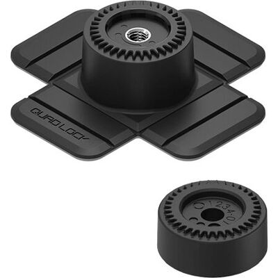 Quad Lock - Fleksibel klebebase for telefoner - Svart Quad Lock - Fleksibel klebebase for telefoner - Svart