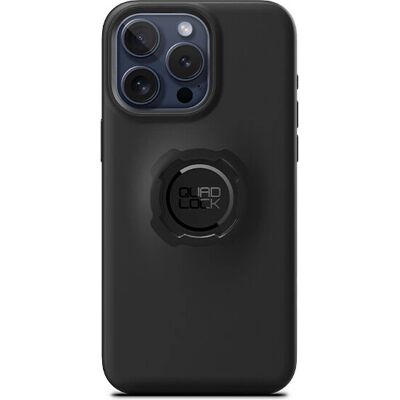 Coque Quad Lock iPhone 15 Plus Noire - Résistante, Fine & Sans Fil Coque Quad Lock iPhone 15 Plus Noire - Résistante, Fine & Sans Fil