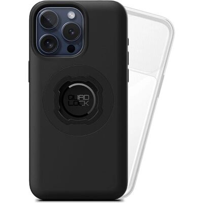 Quad Lock Vattentät Telefonfodral - iPhone 15 Pro Max - Transparent Quad Lock Vattentät Telefonfodral - iPhone 15 Pro Max - Transparent