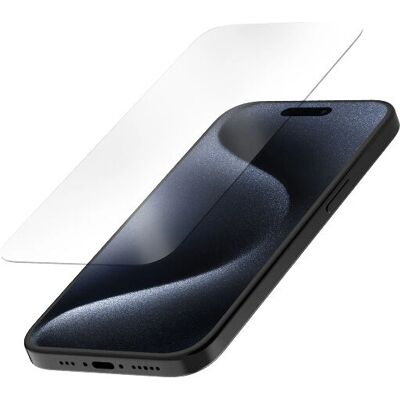 Protection d'écran en verre trempé Quad Lock - iPhone 15 / 15 Pro - Publicité Protection d'écran en verre trempé Quad Lock - iPhone 15 / 15 Pro - Publicité