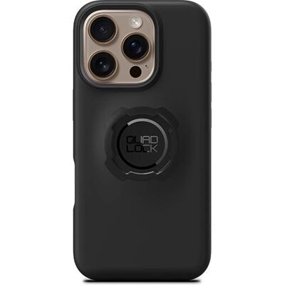 Coque Quad Lock iPhone 16 Pro Noire Résistante aux Chocs - Publicité Coque Quad Lock iPhone 16 Pro Noire Résistante aux Chocs - Publicité