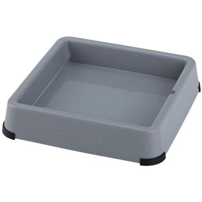LickiMat Indoor Keeper Dog Feeder - Grey - 25cm - Dishwasher Safe LickiMat Indoor Keeper Dog Feeder - Grey - 25cm - Dishwasher Safe