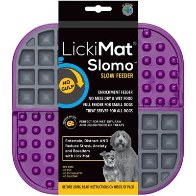 LickiMat Slomo Kombi-Śliniak i Karma - Puzzle i Karma dla Psa LickiMat Slomo Kombi-Śliniak i Karma - Puzzle i Karma dla Psa