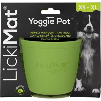 LickiMat Yoggie Pot Vihreä - Koirien ruokakuppi LickiMat Yoggie Pot Vihreä - Koirien ruokakuppi