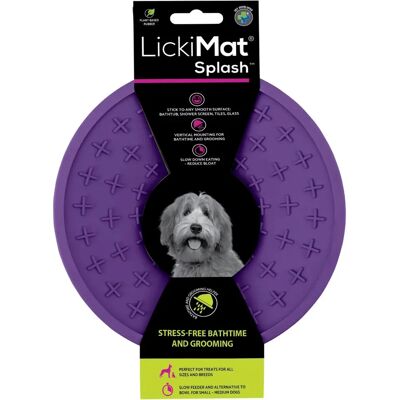 LickiMat Splash - Jouet flexible pour chiens et chats - Publicité LickiMat Splash - Jouet flexible pour chiens et chats - Publicité